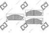 DJ PARTS BP1493 Brake Pad Set, disc brake